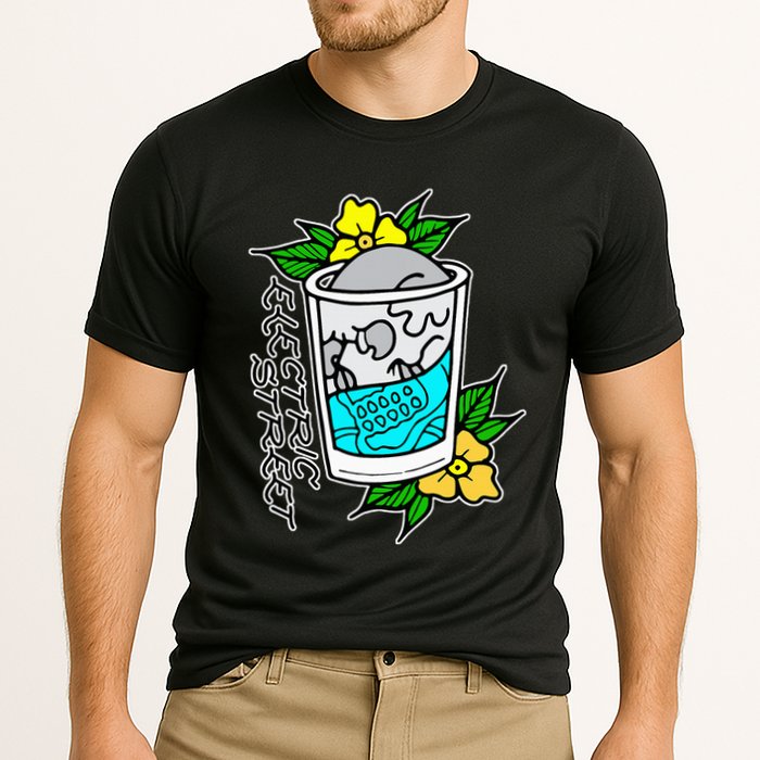 Refresh Kills American Traditional Tattoo Cooling Performance Crew T-Shirt