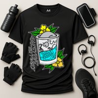 Refresh Kills American Traditional Tattoo Cooling Performance Crew T-Shirt