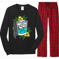 Refresh Kills American Traditional Tattoo Long Sleeve Pajama Set