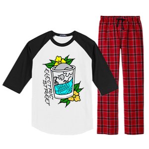 Refresh Kills American Traditional Tattoo Raglan Sleeve Pajama Set