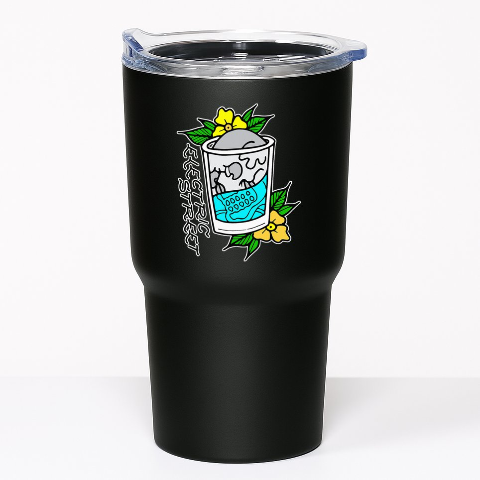 Refresh Kills American Traditional Tattoo Tumbler