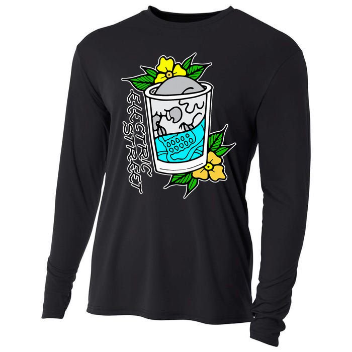 Refresh Kills American Traditional Tattoo Cooling Performance Long Sleeve Crew