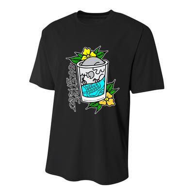 Refresh Kills American Traditional Tattoo Youth Performance Sprint T-Shirt