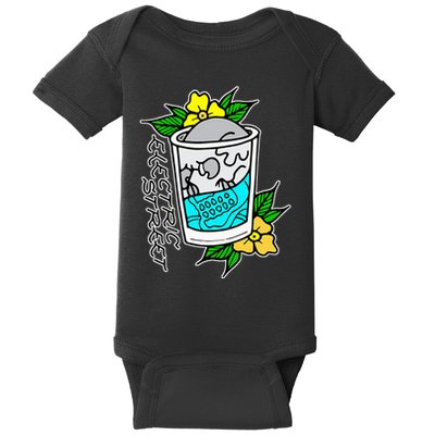 Refresh Kills American Traditional Tattoo Baby Bodysuit