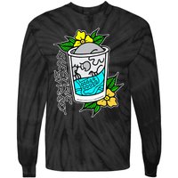 Refresh Kills American Traditional Tattoo Tie-Dye Long Sleeve Shirt