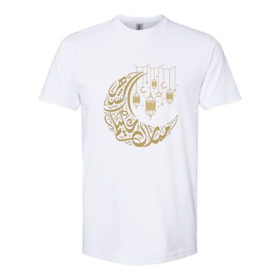 Ramadan Kareem Arabic Gift Ramadan Mubarak Softstyle® CVC T-Shirt