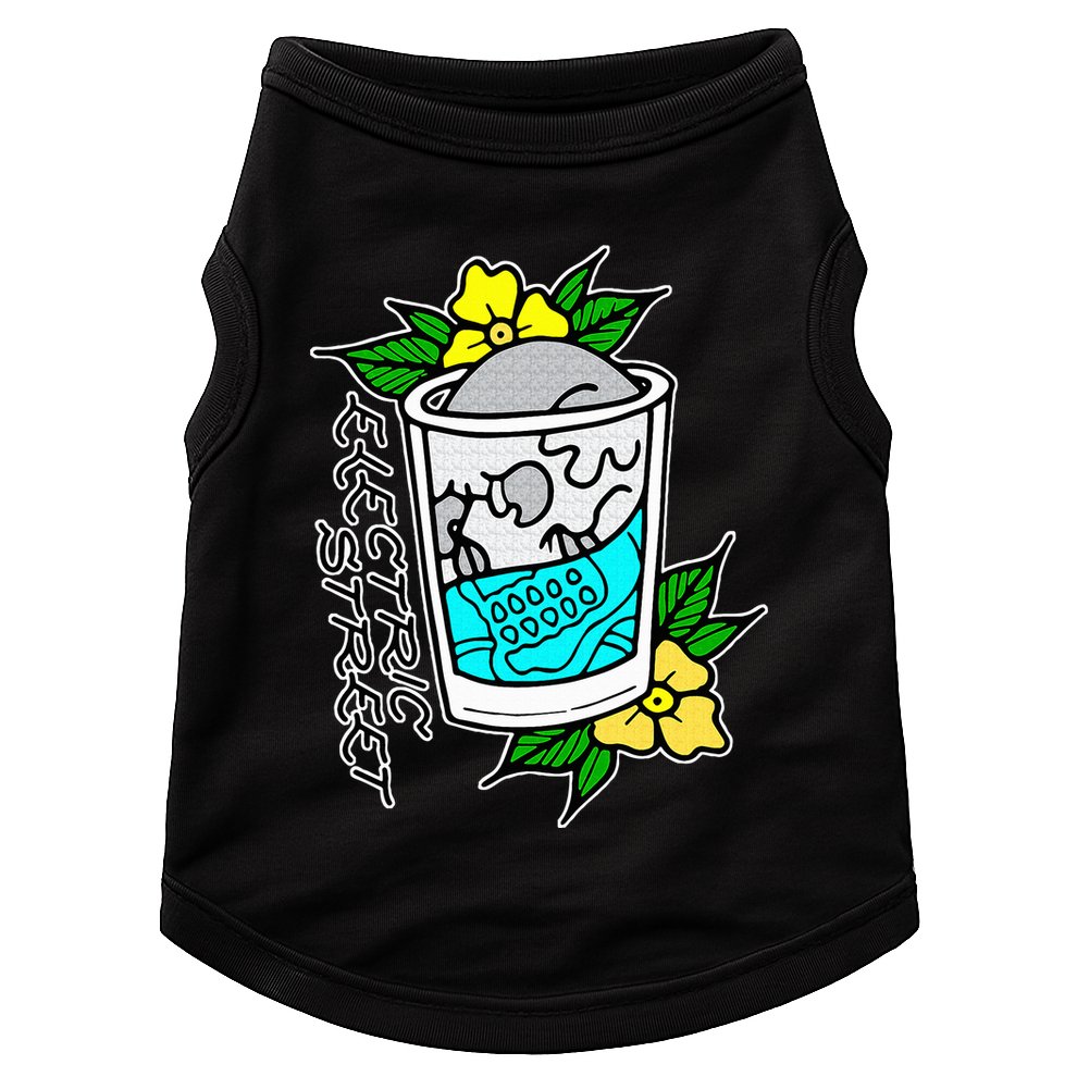 Refreshment Kills American Traditional Tattoo  Doggie Tank