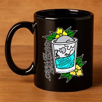 Refreshment Kills American Traditional Tattoo  11oz C Handle Ceramic Mug