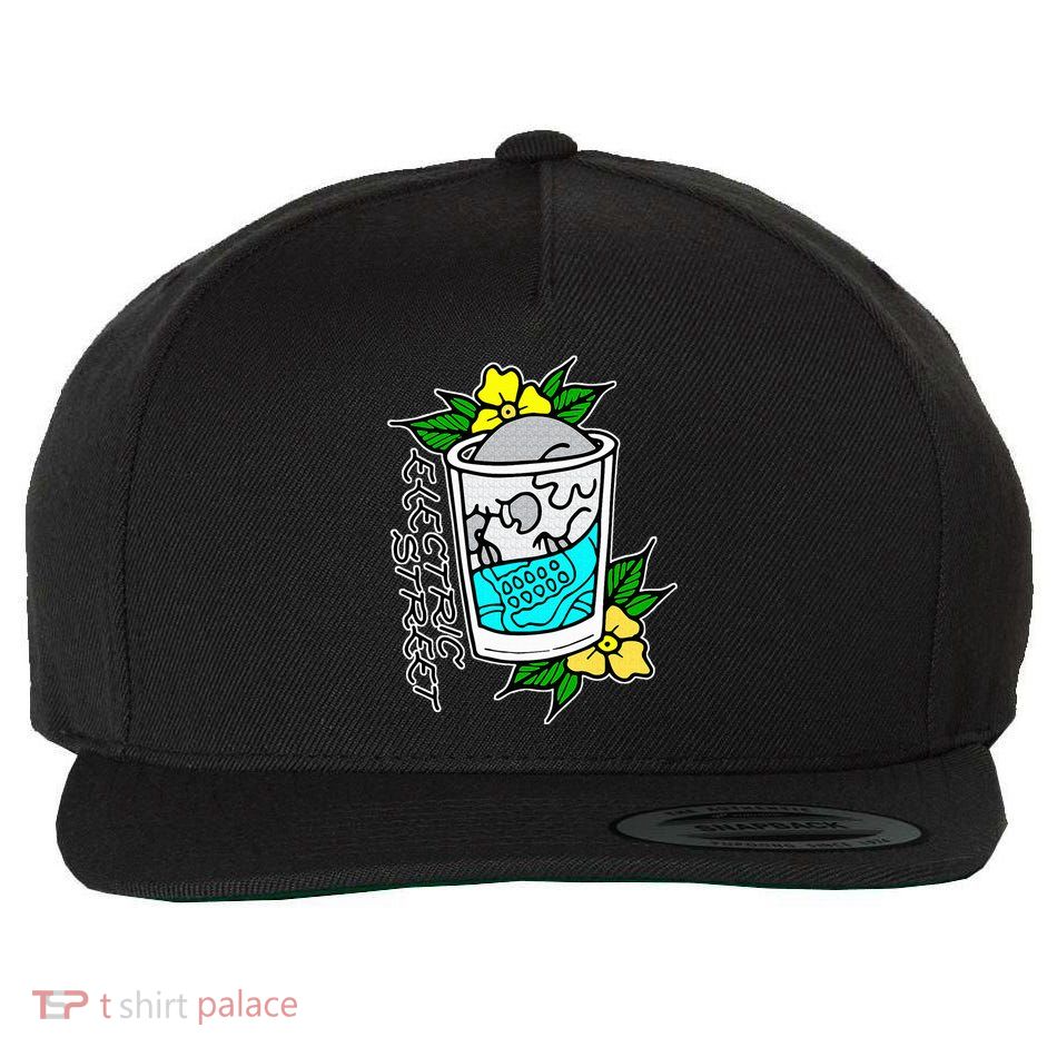 Refreshment Kills American Traditional Tattoo  Wool Snapback Cap