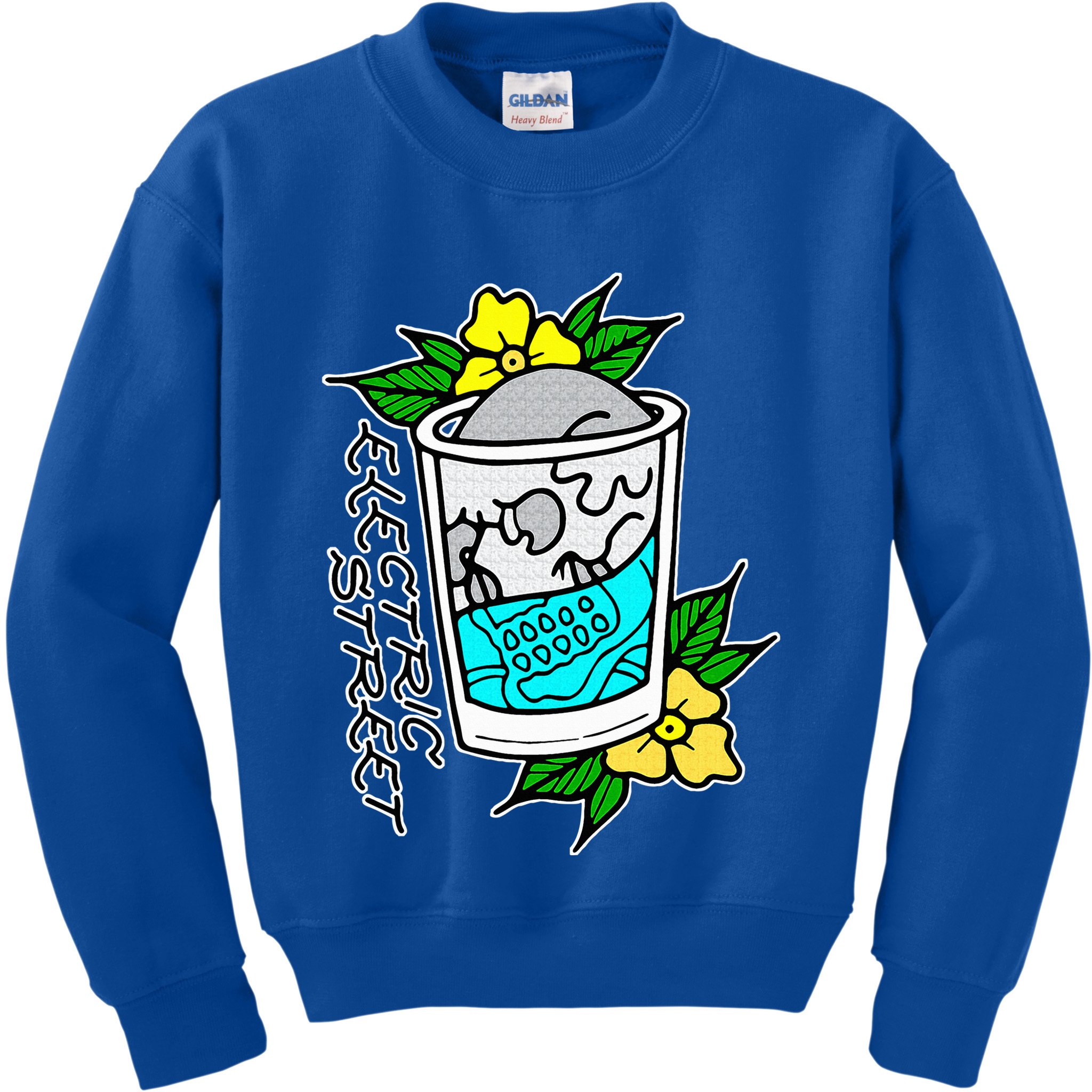 Refreshment Kills American Traditional Tattoo  Kids Sweatshirt