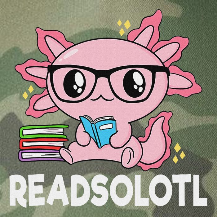 Readsolotl Kawaii Axolotl Book Lover Funny Reading Legacy Tie Dye Trucker Hat