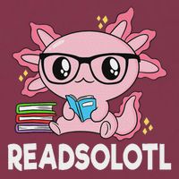 Readsolotl Kawaii Axolotl Book Lover Funny Reading 16oz Travel Tumbler