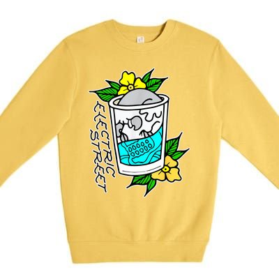 Refreshment Kills American Traditional Tattoo Premium Crewneck Sweatshirt