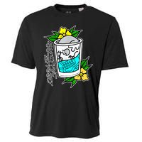 Refreshment Kills American Traditional Tattoo Cooling Performance Crew T-Shirt