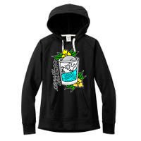 Refreshment Kills American Traditional Tattoo Women's Fleece Hoodie