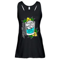 Refreshment Kills American Traditional Tattoo Ladies Essential Flowy Tank