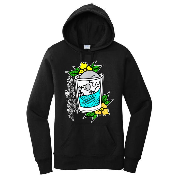 Refreshment Kills American Traditional Tattoo Women's Pullover Hoodie