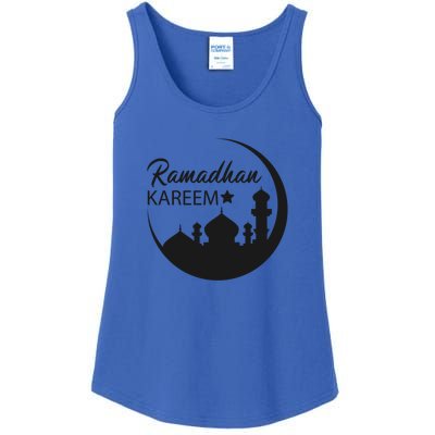 Ramadan Kareem Arabic Ramadan Mubarak Gift Ladies Essential Tank