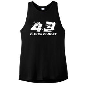 RIP Ken Block 43 Hoonigan Racing Division Legend Racer Ladies PosiCharge Tri-Blend Wicking Tank