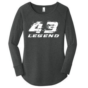 RIP Ken Block 43 Hoonigan Racing Division Legend Racer Women's Perfect Tri Tunic Long Sleeve Shirt