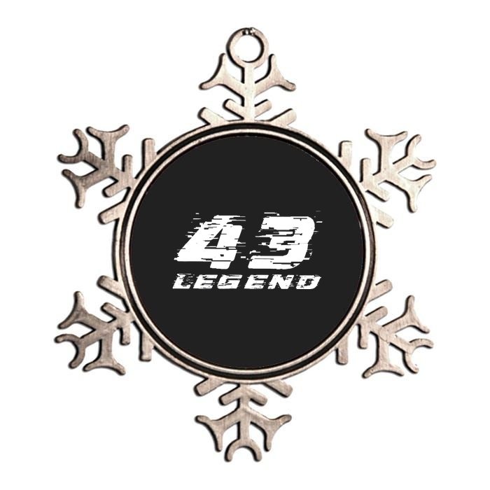 RIP Ken Block 43 Hoonigan Racing Division Legend Racer Metallic Star Ornament