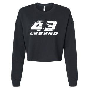 RIP Ken Block 43 Hoonigan Racing Division Legend Racer Cropped Pullover Crew