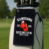 Retro Kamogawa Boxing Gym EST. 1950 Golf Towel