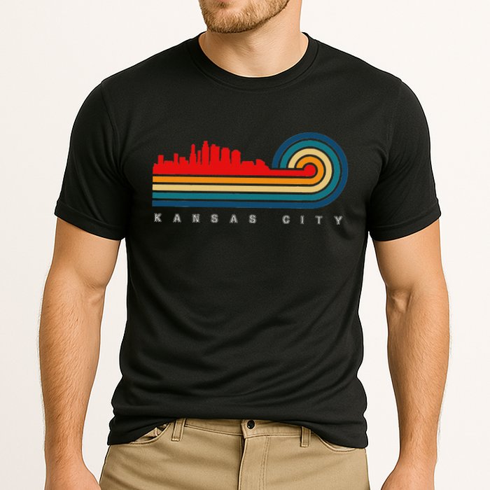 Retro Kansas City Cooling Performance Crew T-Shirt