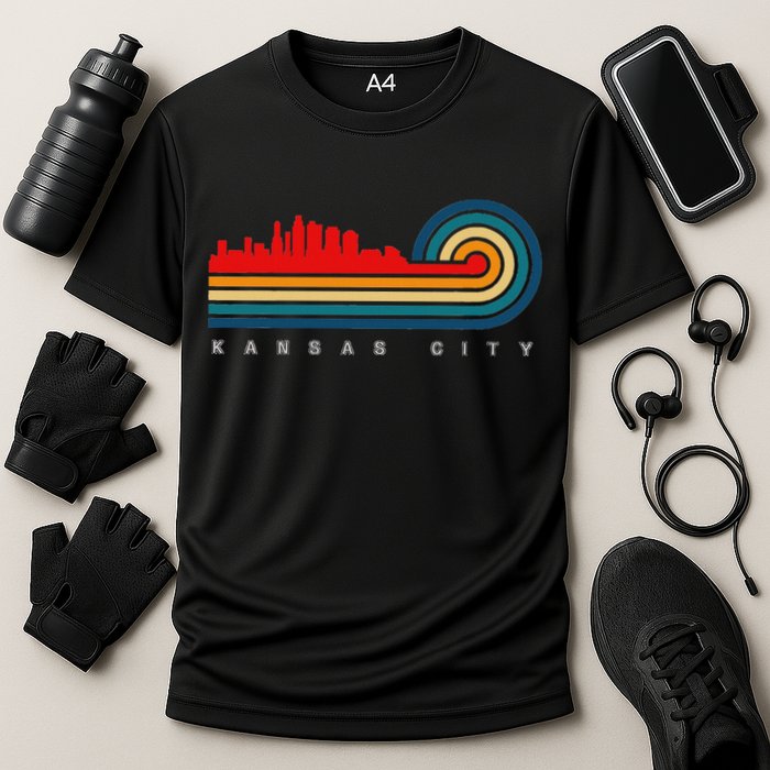 Retro Kansas City Cooling Performance Crew T-Shirt