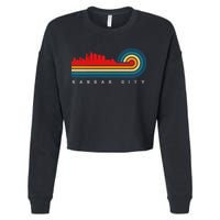 Retro Kansas City Cropped Pullover Crew