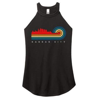 Retro Kansas City Women's Perfect Tri Rocker Tank