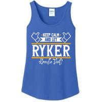 Ryker Keep Calm And Let Ryker Handle That Gift Ladies Essential Tank