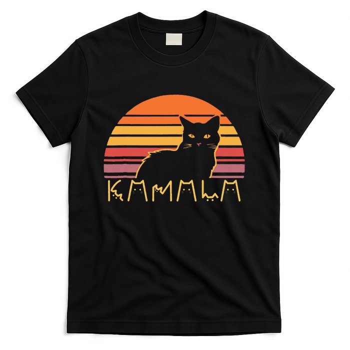 Retro Kamalaharris Cat Lady Funny Kmala Cat Ladies Gift T-Shirt