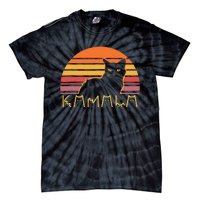 Retro Kamalaharris Cat Lady Funny Kmala Cat Ladies Gift Tie-Dye T-Shirt