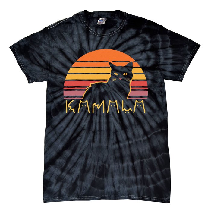 Retro Kamalaharris Cat Lady Funny Kmala Cat Ladies Gift Tie-Dye T-Shirt