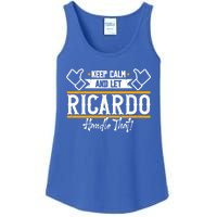 Ricardo Keep Calm And Let Ricardo Handle That Gift Ladies Essential Tank