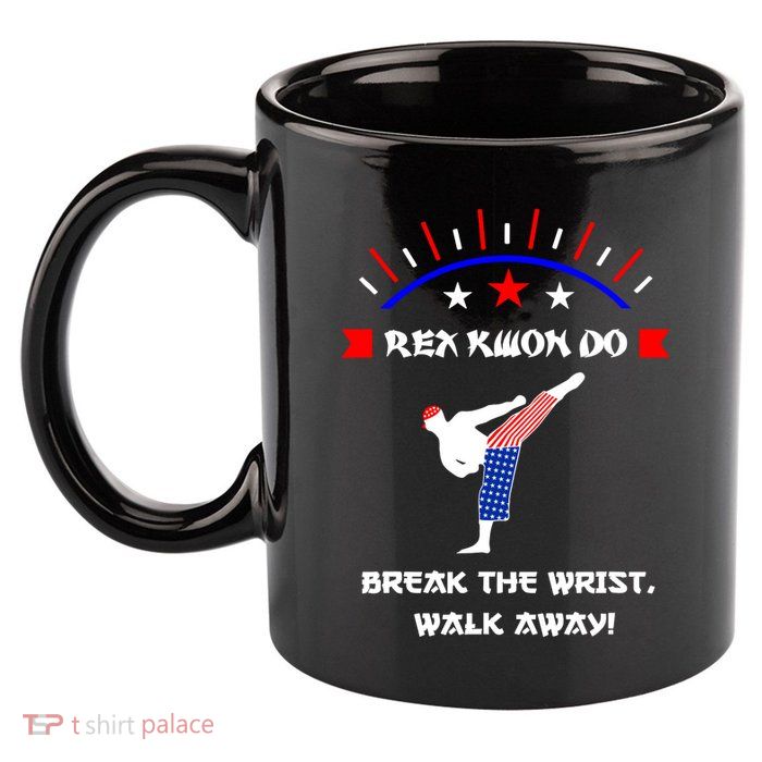 Rex Kwon Do 11oz C Handle Ceramic Mug