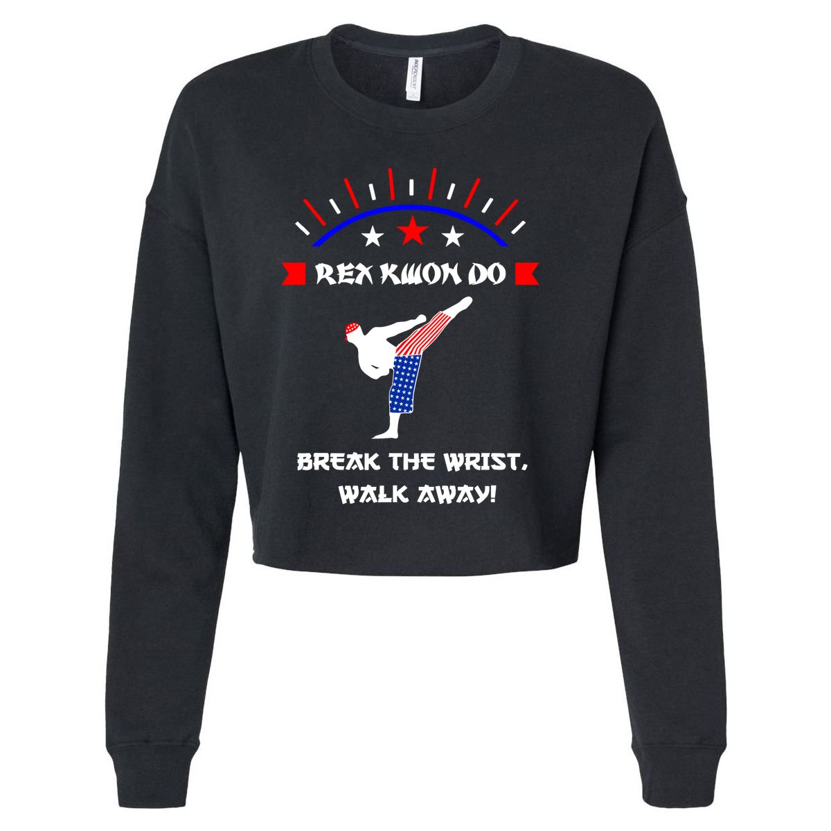 Rex Kwon Do Cropped Pullover Crew