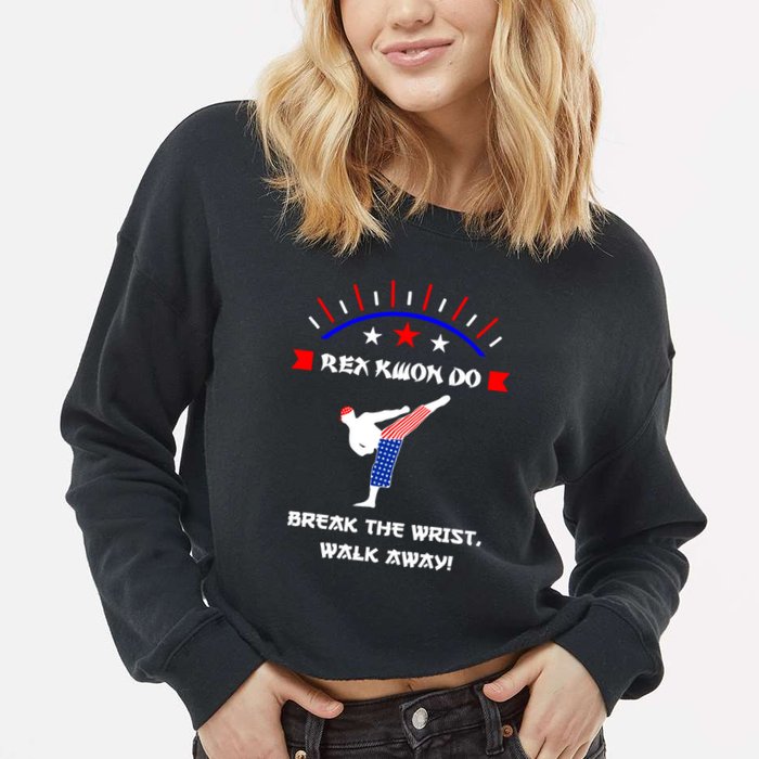 Rex Kwon Do Cropped Pullover Crew