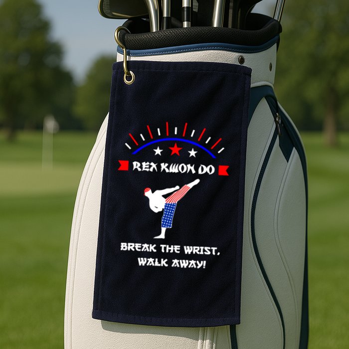 Rex Kwon Do Golf Towel