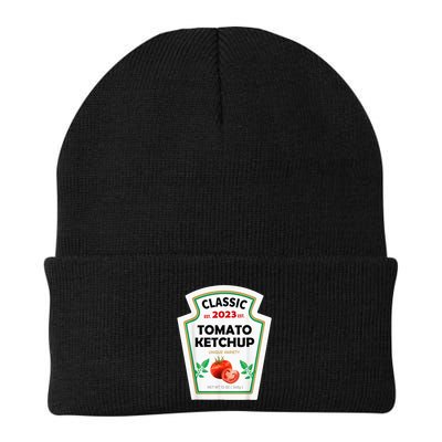 Red Ketchup DIY Costume Matching Couples Groups Halloween Beanie