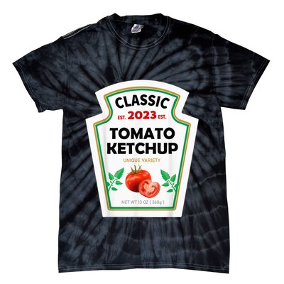 Red Ketchup DIY Costume Matching Couples Groups Halloween Tie-Dye T-Shirt