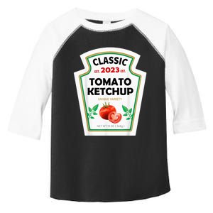 Red Ketchup DIY Costume Matching Couples Groups Halloween Toddler Fine Jersey T-Shirt