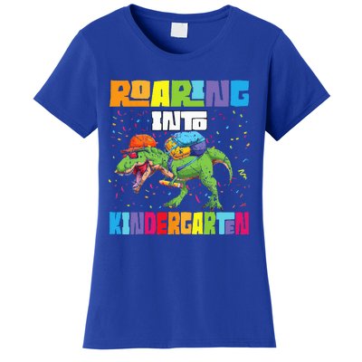 Roaring Kindergarten Dinosaur T Rex Back To School Women's T-Shirt