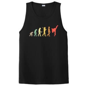 Retro Karate Evolution Gift For Karateka Gift PosiCharge Competitor Tank