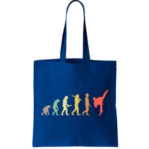 Retro Karate Evolution Gift For Karateka Gift Tote Bag