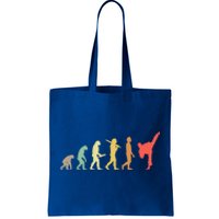 Retro Karate Evolution Gift For Karateka Gift Tote Bag