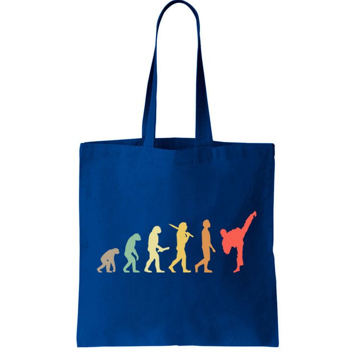 Retro Karate Evolution Gift For Karateka Gift Tote Bag