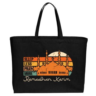 Ramadan Kareem Eid Alfitr Mubarak Eid Mubarak Gift Cotton Canvas Jumbo Tote