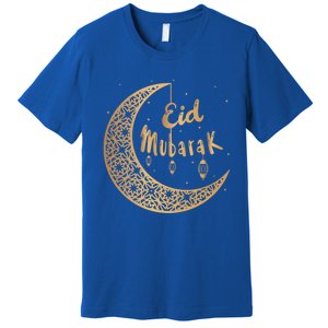 Ramadan Kareem Eid Alfitr Mubarak Eid Mubarak Funny Gift Premium T-Shirt